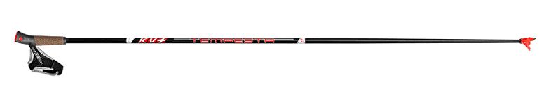 Лыжные палки KV+ Tempesta Clip Black в магазине Sport-Nordic.ru.