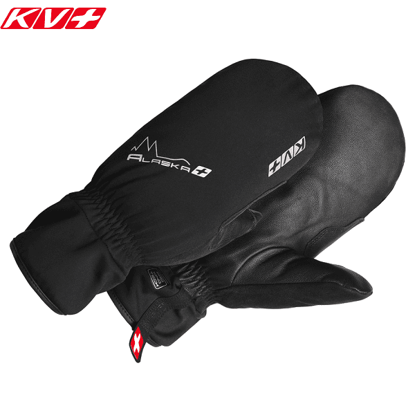 Варежки KV+ XC Alaska Black 24 в магазине Sport-Nordic.ru.