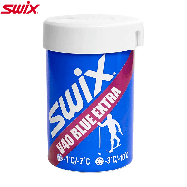 Мазь SWIX V40 Blue Extra -1-7° 45g в магазине Sport-Nordic.ru.