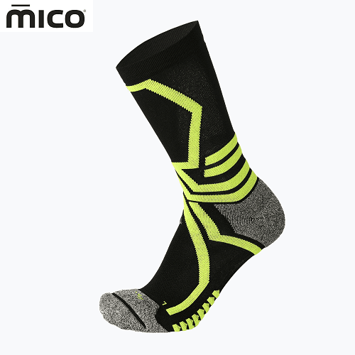 Носки MICO X-Country X-Performance Nero Giallo Fluo в магазине Sport-Nordic.ru.