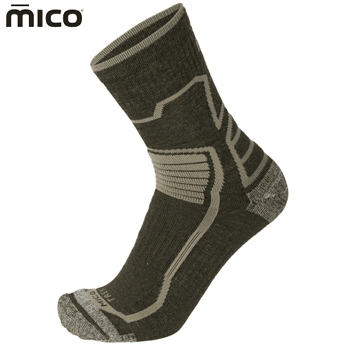 Носки MICO Warm Control Natural Verde Melange в магазине Sport-Nordic.ru.