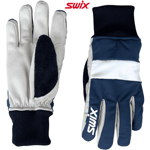 Перчатки SWIX Cross Estate Blue JR в магазине Sport-Nordic.ru.