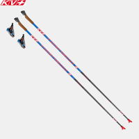 Лыжные палки KV+ Tornado Blue/QCD Clip