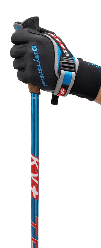 Лыжные палки KV+ Tornado Blue QCD Clip в магазине Sport-Nordic.ru.