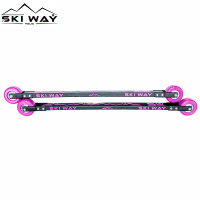 Лыжероллеры SKI WAY Progress R Pink 78A Ceramic Classic