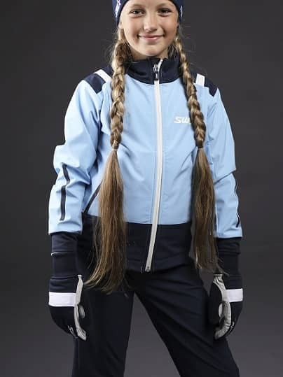 Перчатки SWIX Cross Dark Navy JR