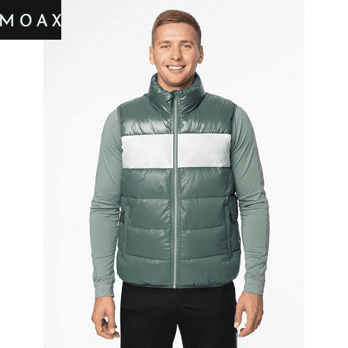 Жилет MOAX Vest Igora Dark Green Man в магазине Sport-Nordic.ru.
