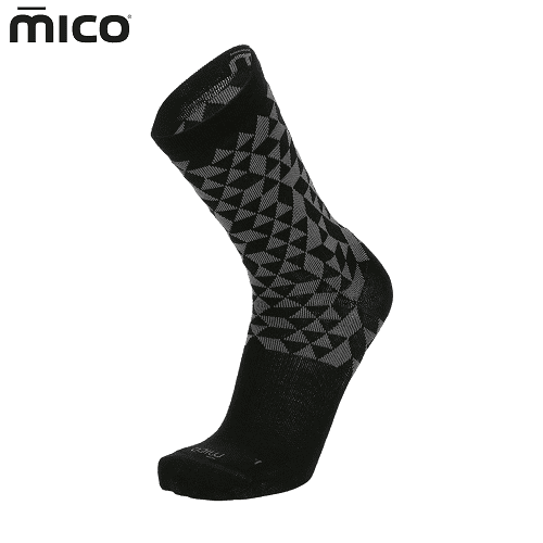 Носки MICO Warm Control Merinos Nero Grigio в магазине Sport-Nordic.ru.