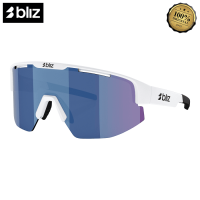 Очки BLIZ Matrix Shiny White Smoke Blue Multi