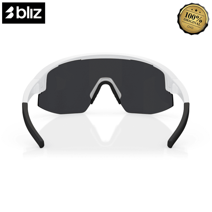 Очки BLIZ Matrix Shiny White Smoke Blue Multi в магазине Sport-Nordic.ru.