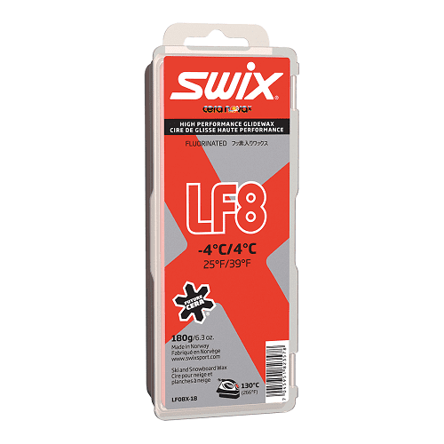 Парафин SWIX LF8X +4-4° 180g