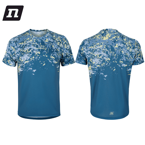 Футболка NONAME Air T-Shirts UX Blue Green в магазине Sport-Nordic.ru.