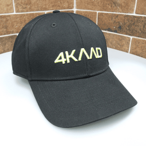 Бейсболка 4KAAD Base Cap Black-Yellow