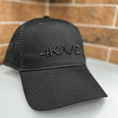 Бейсболка 4KAAD Trucker Black