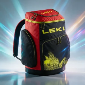 Рюкзак LEKI Skiboot Bag WCR Red-Black 85л