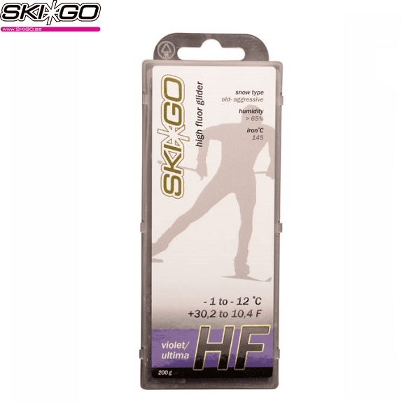 Парафин SKIGO HF Violet -1-12° 200g в магазине Sport-Nordic.ru.