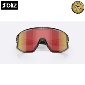 Очки BLIZ Fusion Transparent Dark Grey Brow Red Multi