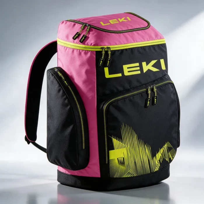 Рюкзак LEKI Skiboot Bag WCR Neonpink-Black 85л