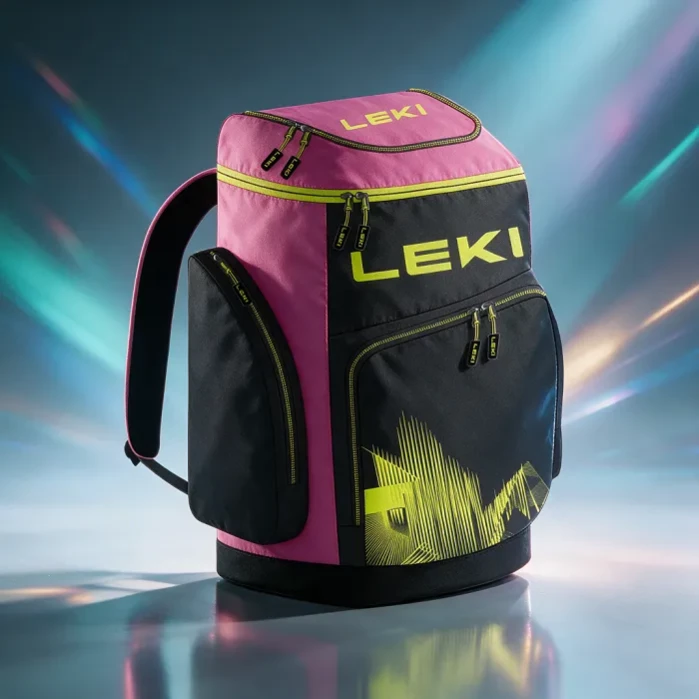 Рюкзак LEKI Skiboot Bag WCR Neonpink-Black 85л