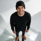 Шапка ATOMIC Double Cuff Knit Beanie Black