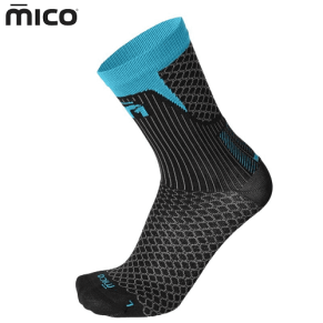 Носки MICO M1 Trail Run Crew Black Blue