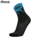 Носки MICO M1 Trail Run Crew Black Blue в магазине Sport-Nordic.ru.
