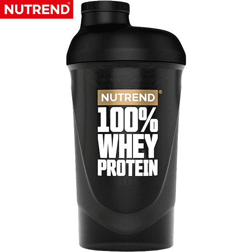 Шейкер NUTREND Black 600 мл в магазине Sport-Nordic.ru.