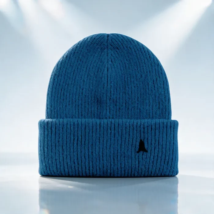 Шапка ATOMIC Double Cuff Knit Beanie Polar Blue