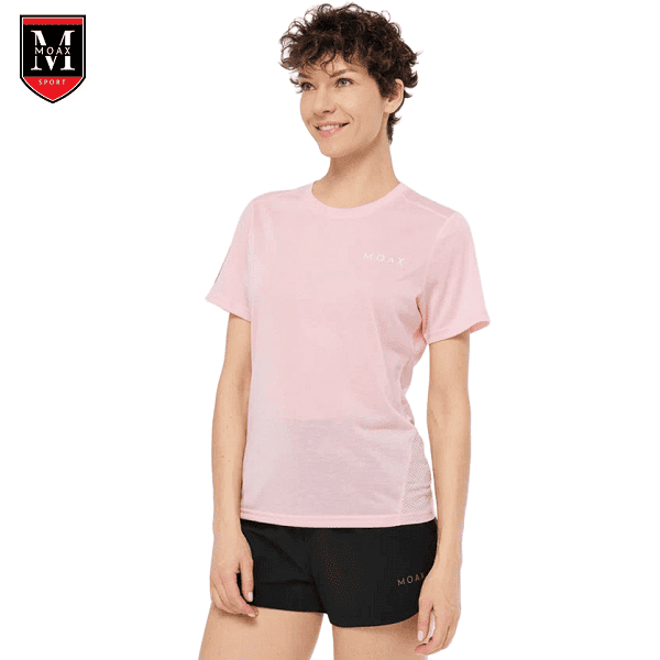 Футболка MOAX Motion Mesh Pink Wmn в магазине Sport-Nordic.ru.