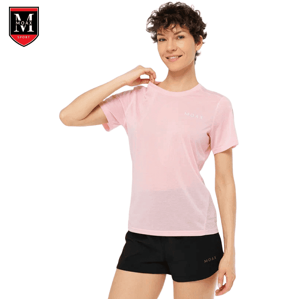 Футболка MOAX Motion Mesh Pink Wmn в магазине Sport-Nordic.ru.