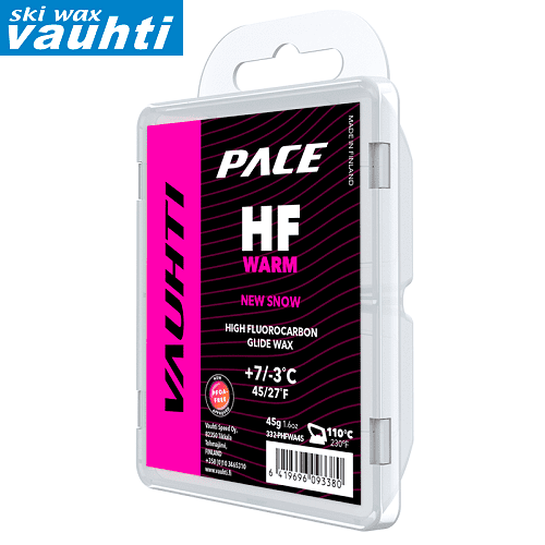 Парафин VAUHTI HF Warm +7-3° 45g в магазине Sport-Nordic.ru.