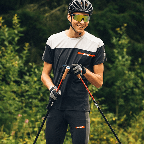Футболка SWIX Carbon Dark Grey Man