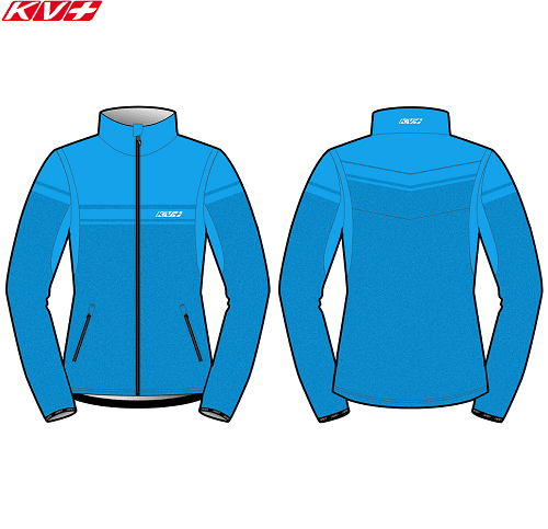 Куртка KV+ Sprint Blue Wmn в магазине Sport-Nordic.ru.