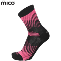 Носки MICO Extra Dry Outlast Black Pink
