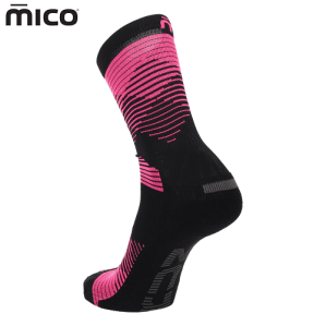 Носки MICO Extra Dry Outlast Black Pink