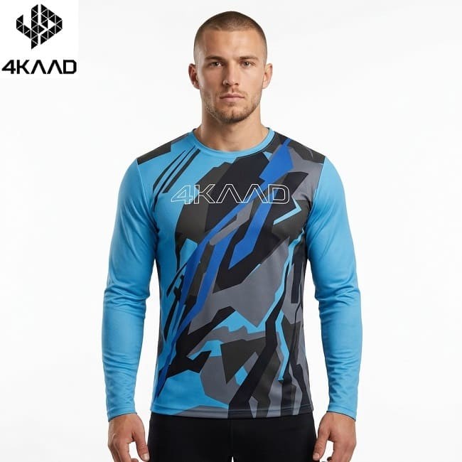 Футболка 4KAAD Torque LS Petrol Man в магазине Sport-Nordic.ru.