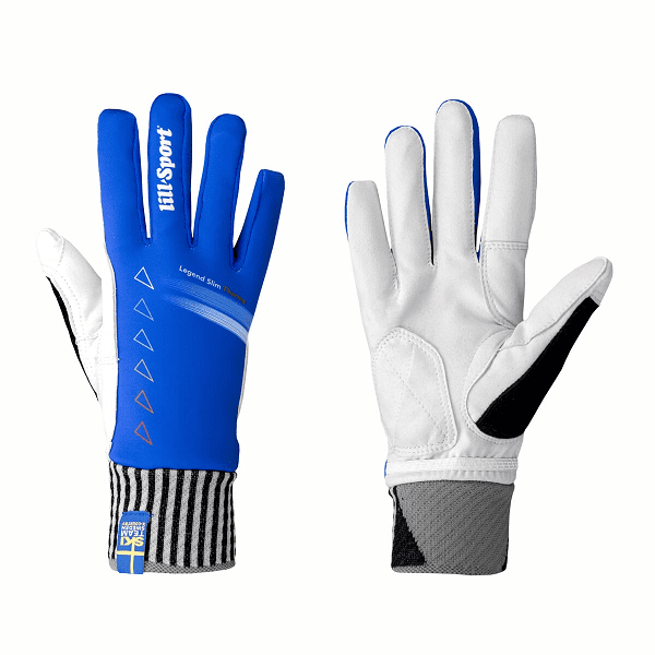 Перчатки LillSport Legend Thermo Slim Blue