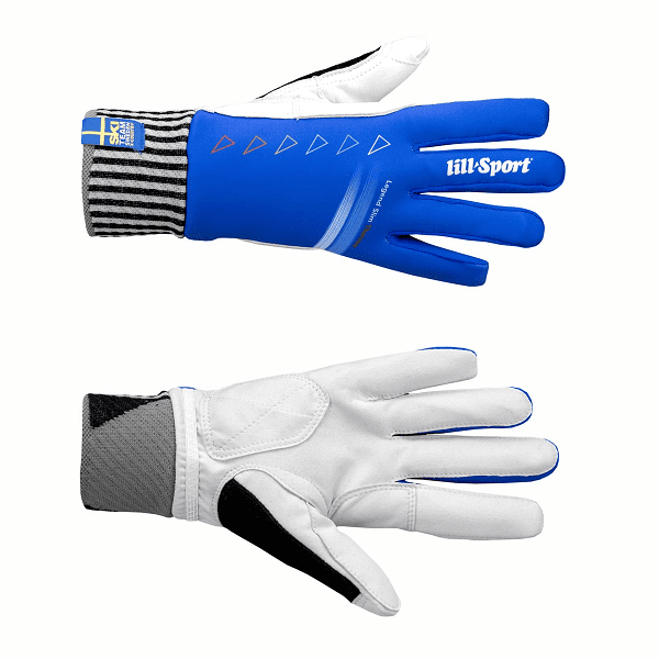 Перчатки LillSport Legend Thermo Slim Blue