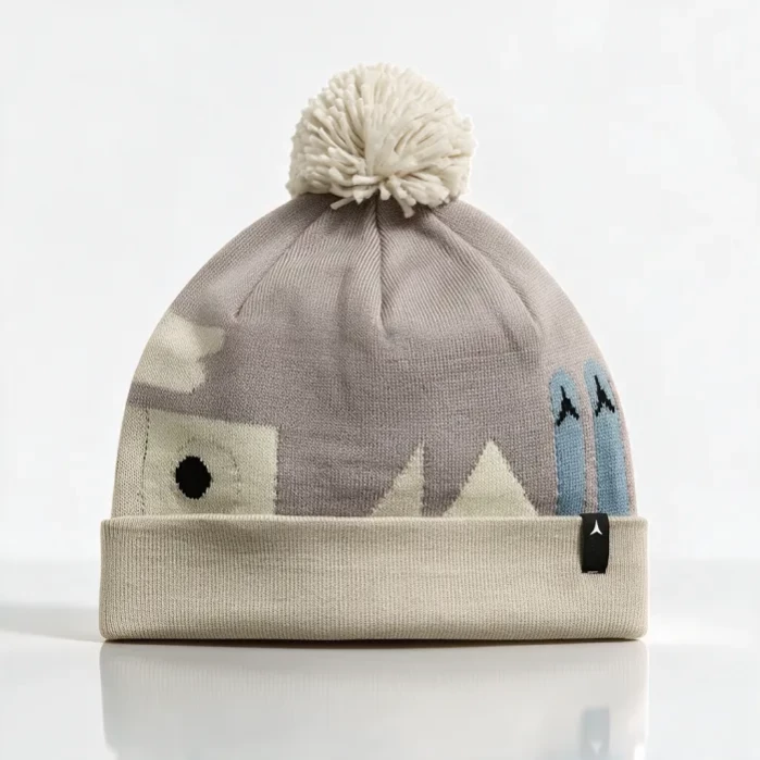 Шапка ATOMIC Pom Beanie Sand Dust
