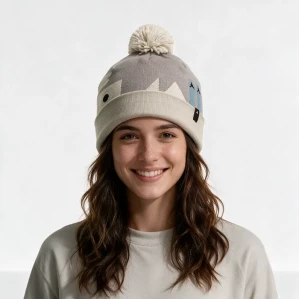 Шапка ATOMIC Pom Beanie Sand Dust