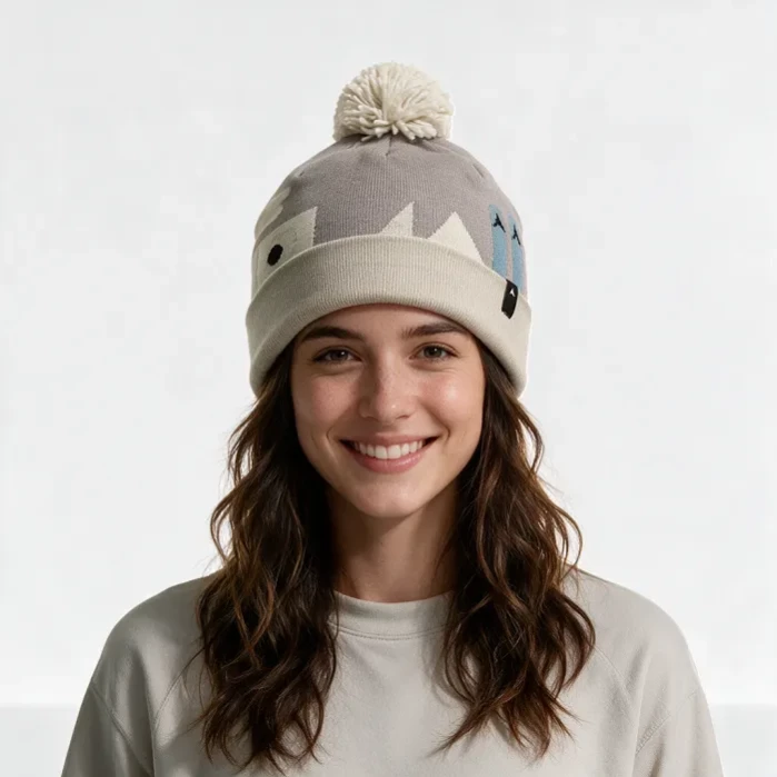 Шапка ATOMIC Pom Beanie Sand Dust