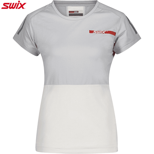 Футболка SWIX Carbon White Gray Wmn в магазине Sport-Nordic.ru.