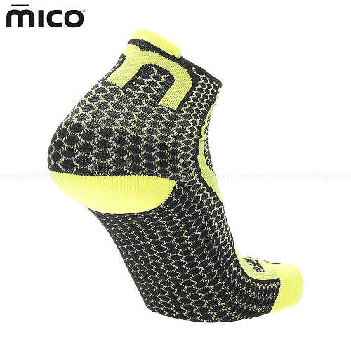 Носки MICO Odor Zero XT2 Trail Yellow Black в магазине Sport-Nordic.ru.