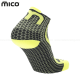 Носки MICO Odor Zero XT2 Trail Yellow Black в магазине Sport-Nordic.ru.