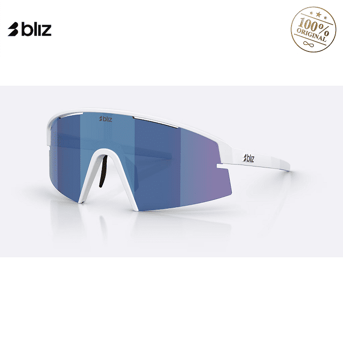 Очки BLIZ P006 Matte White Smoke Blue Multi в магазине Sport-Nordic.ru.