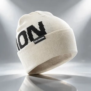 Шапка SALOMON Hermitage Beanie Whisper White