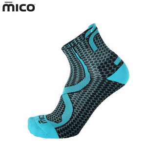 Носки MICO Odor Zero XT2 Trail Nero Turchese