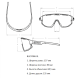 Очки BLIZ P006 Transparent Purple Smoke Purple Mirror в магазине Sport-Nordic.ru.