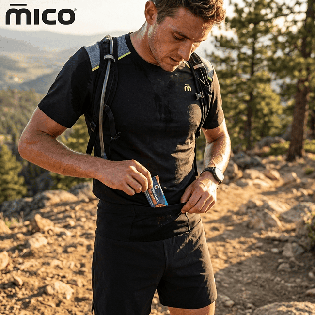 Футболка MICO X-Performance Trail Run Black Man в магазине Sport-Nordic.ru.