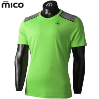 Футболка MICO X-Performance Trail Run Green Man